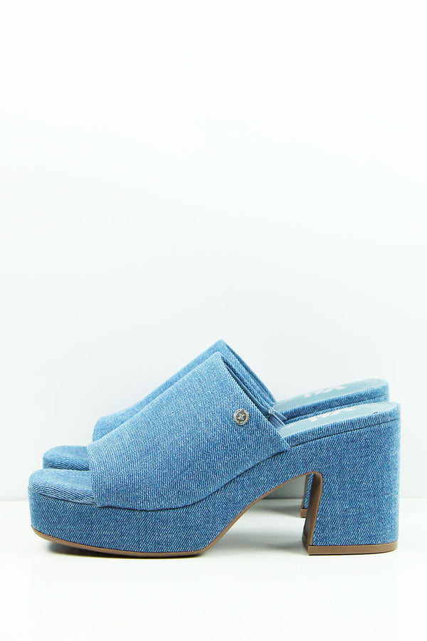 SANDALI NAVY CON TACCO 142765