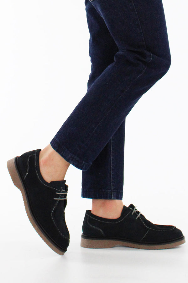 Scarpe navy stringate 22911