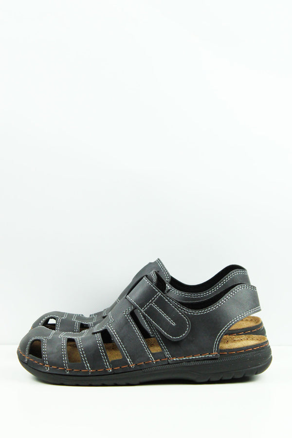 SANDALI NERI 35000022