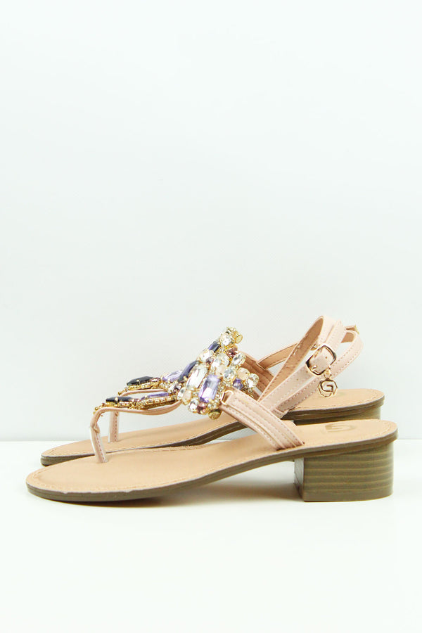 SANDALI GIOIELLO CON TACCO GL771