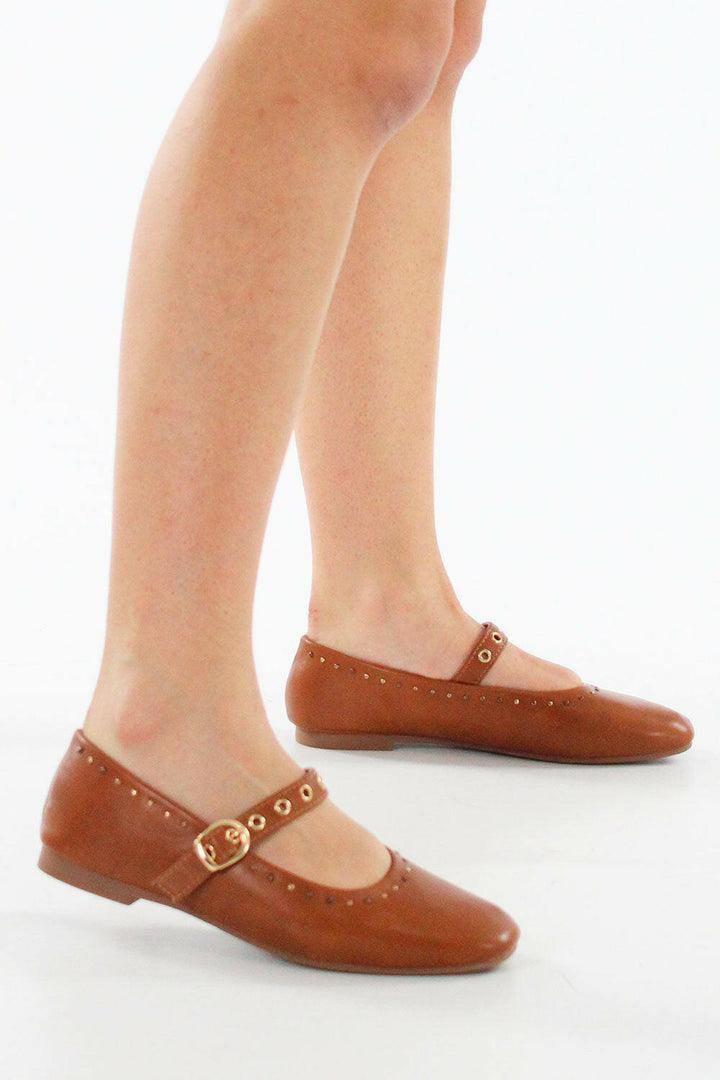 Ballerine camel VB51706.