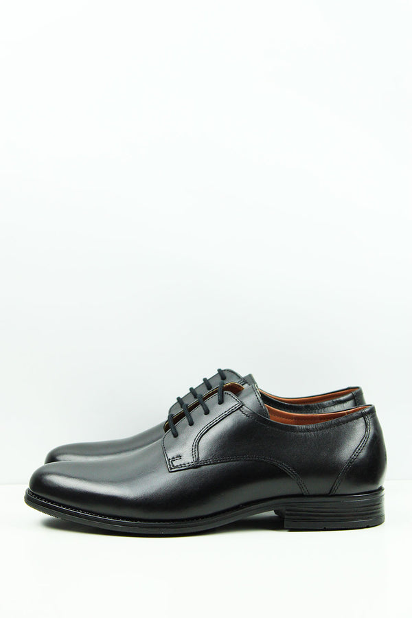 SCARPE NERE STRINGATE WB11-4101